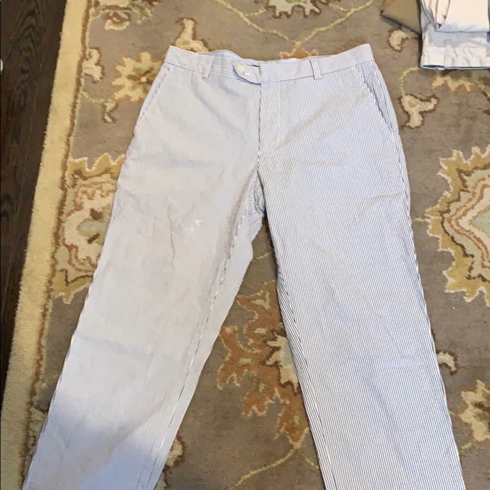 Brooks brothers seersucker pants